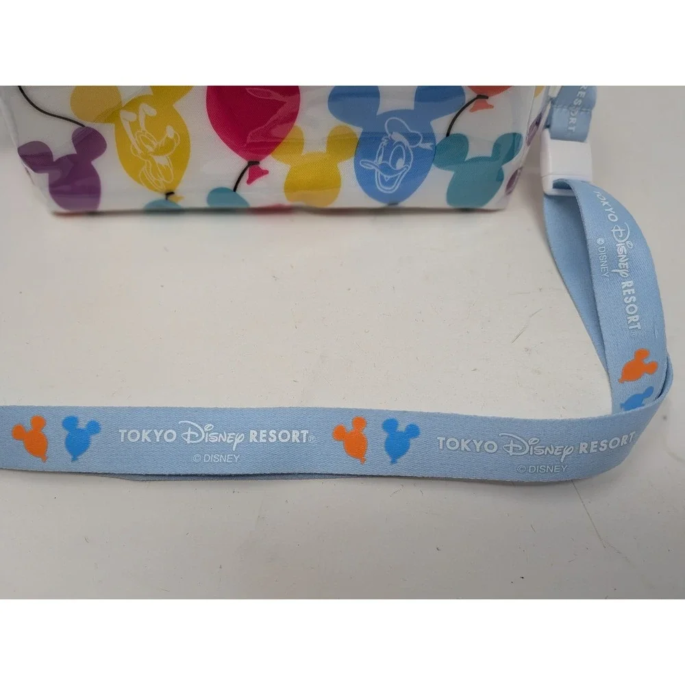 Tokyo Disney Resort Retro Popcorn Case Bucket Mickey Balloon Shoulder Bag Japan